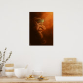 孤独な格言ポスター ポスター (キッチン)