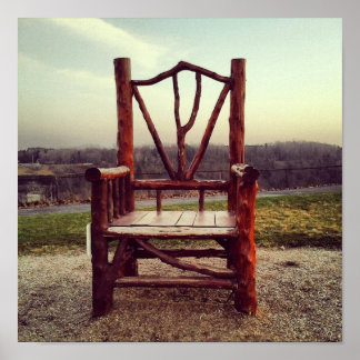 孤独な椅子 ポスター