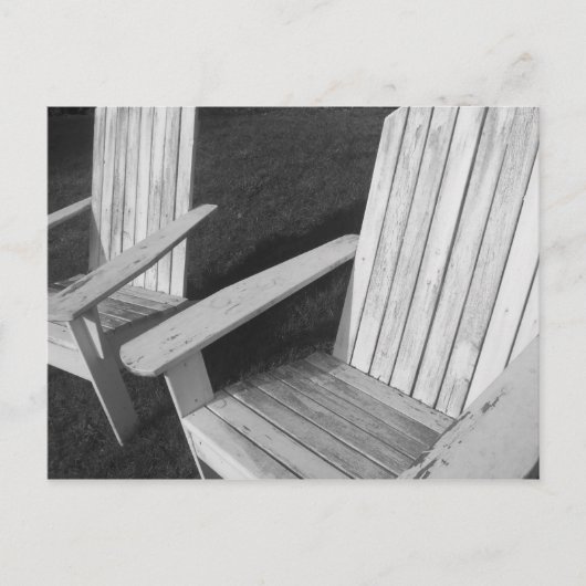 孤独な椅子 ポストカード (正面)