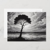 孤独な歩哨の自然の持久力の証 ポストカード (正面/裏面)