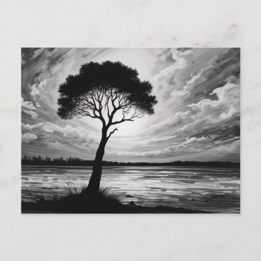 孤独な歩哨の自然の持久力の証 ポストカード (正面)