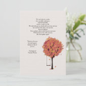 孤独な死別サンキューカード サンキューカード (スタンド正面)