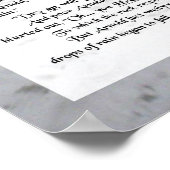 孤独な水たまりのポスター物語 ポスター (角)