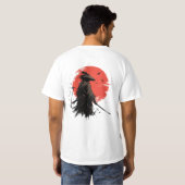 孤独な浪人 Tシャツ (裏面フル)
