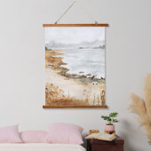 孤独な海岸 吊り下げ型タペストリー (寝室)