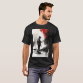 孤独な漁師 Tシャツ (正面フル)