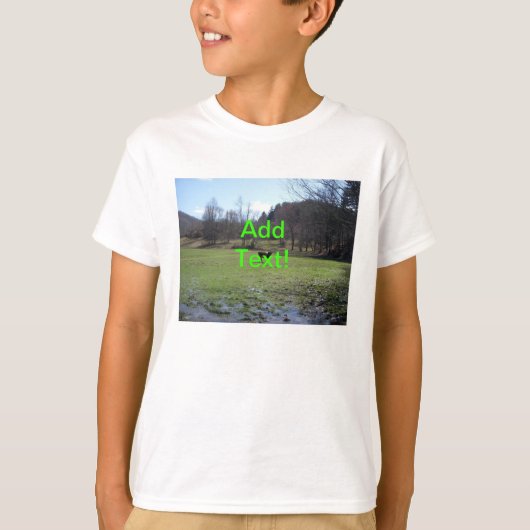 孤独な牛 Tシャツ (正面)