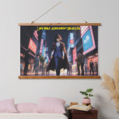 孤独な狼の偉業 吊り下げ型タペストリー (寝室)