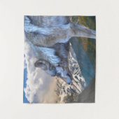 孤独な狼の自由 タペストリー (正面)