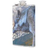 孤独な狼の自由 フラスク (左)