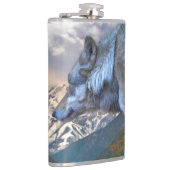 孤独な狼の自由 フラスク (右)