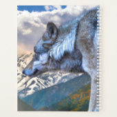 孤独な狼の自由 プランナー手帳 (裏面)