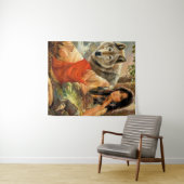 孤独な狼 タペストリー (インサイチュ(横))