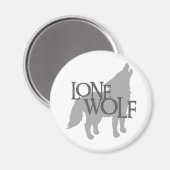孤独な狼 マグネット (正面/裏面)