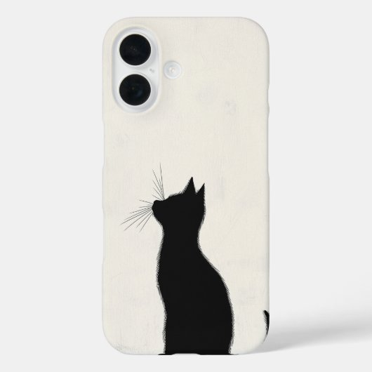 孤独な猫の反射 Case-Mate iPhoneケース (裏面)