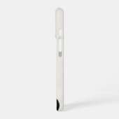 孤独な猫の反射 iPhone 16ケース (左側面)