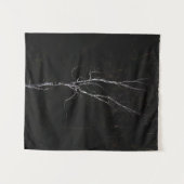 孤独な白い木 タペストリー (正面(横))