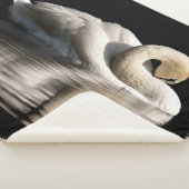 孤独な白鳥 シェルパブランケット (3/4)