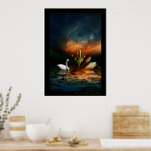 孤独な白鳥 ポスター (キッチン)