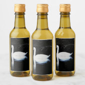 孤独な白鳥 ワインラベル (ボトル)