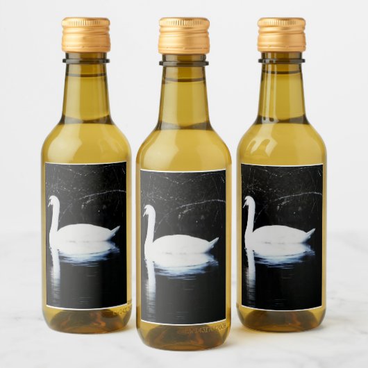 孤独な白鳥 ワインラベル (ボトル)