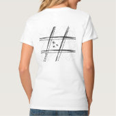 孤独な瞬間。 Tシャツ (裏面)