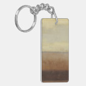 孤独な砂漠の風景バイノーマンワイアット キーホルダー (正面左)