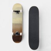 孤独な砂漠の風景バイノーマンワイアット スケートボード (正面)
