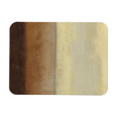 孤独な砂漠の風景バイノーマンワイアット マグネット (横)