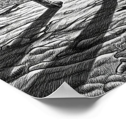 孤独な英雄 ポスター (角)