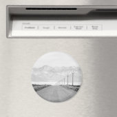 孤独な道と電力線 |サンフアン山脈 マグネット (インサイチュ (食洗機))