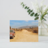 孤独な道路はがき ポストカード (スタンド正面)