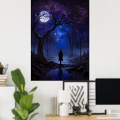 孤独な道 ポスター (ホームオフィス)