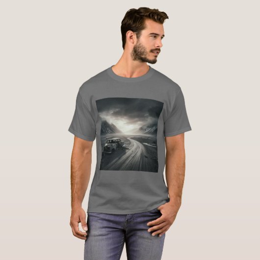 孤独な道 Tシャツ (正面フル)