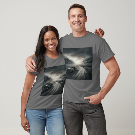 孤独な道 Tシャツ (ユニセックス)