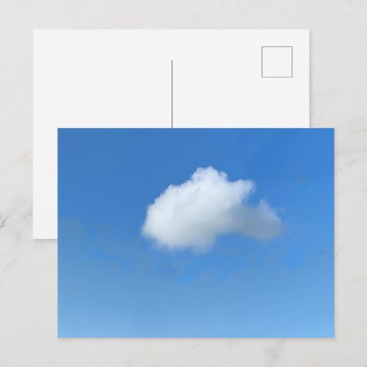 孤独な雲 ポストカード (正面/裏面)