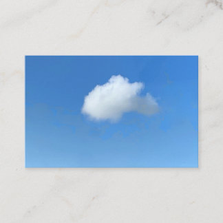 孤独な雲 名刺