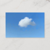 孤独な雲 名刺 (正面)