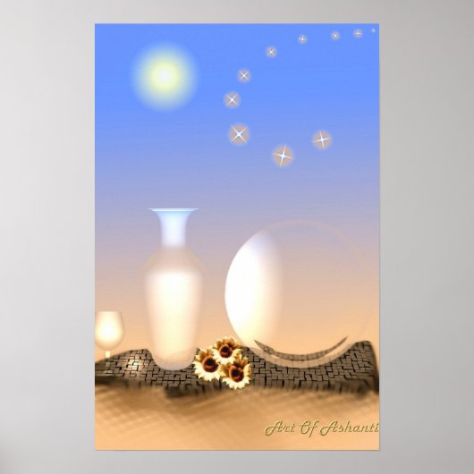 孤独な飲み物 ポスター (正面)