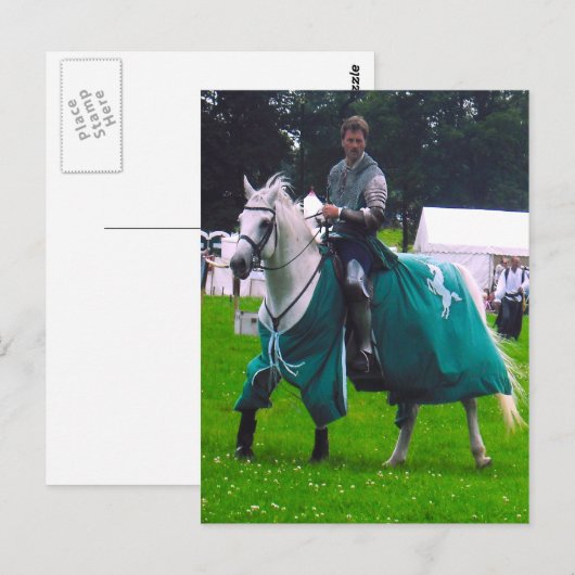 孤独な騎士 ポストカード (正面/裏面)