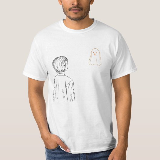 孤独な魂と別の魂 Tシャツ (正面)