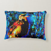 孤独な鳥2 アクセントクッション (裏面)