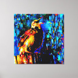 孤独な鳥2 キャンバスプリント