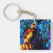 孤独な鳥2 キーホルダー (正面)