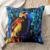 孤独な鳥2 クッション (ブランケット)