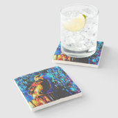 孤独な鳥2 ストーンコースター (横)