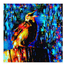 孤独な鳥2 フォトプリント