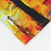 孤独な鳥2 フリースブランケット (角)