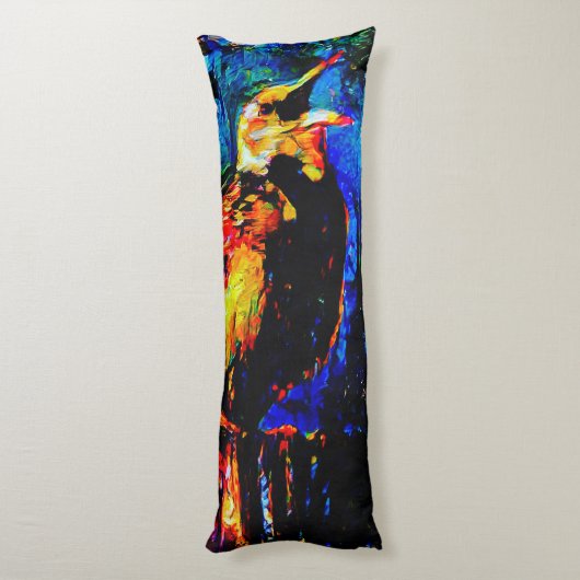 孤独な鳥2 ボディピロー (裏面 (縦))