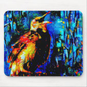 孤独な鳥2 マウスパッド (正面)